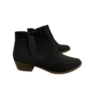 Kensie Women's Charcoal Gerona Rustic Country Cottage Core Ankle Boot Size 10 M